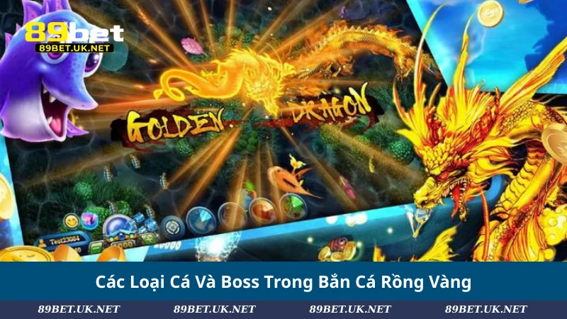 Bắn Cá Rồng Vàng – Chinh Phục Đại Dương, Săn Thưởng Triệu Đô Các Loại Cá Và Boss Trong Bắn Cá Rồng Vàng