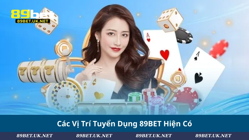 Tuyển Dụng 89BET – Cơ Hội Nghề Nghiệp Hấp Dẫn Cho Người Tài Các Vị Trí Tuyển Dụng 89BET Hiện Có
