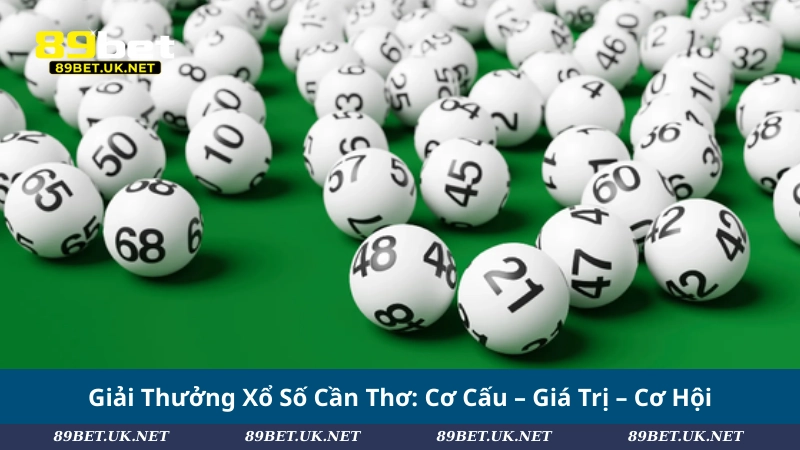 Giải Thưởng Xổ Số Cần Thơ Cơ Cấu – Giá Trị – Cơ Hội