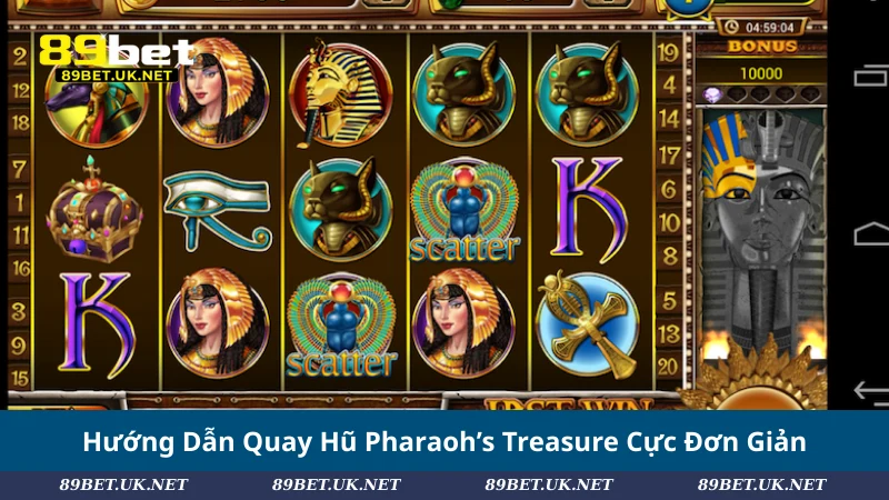 Nổ Hũ Pharaoh’s Treasure – Hiện Tượng Game Slot Cổ Đại 2025 Hướng Dẫn Quay Hũ Pharaoh’s Treasure Cực Đơn Giản