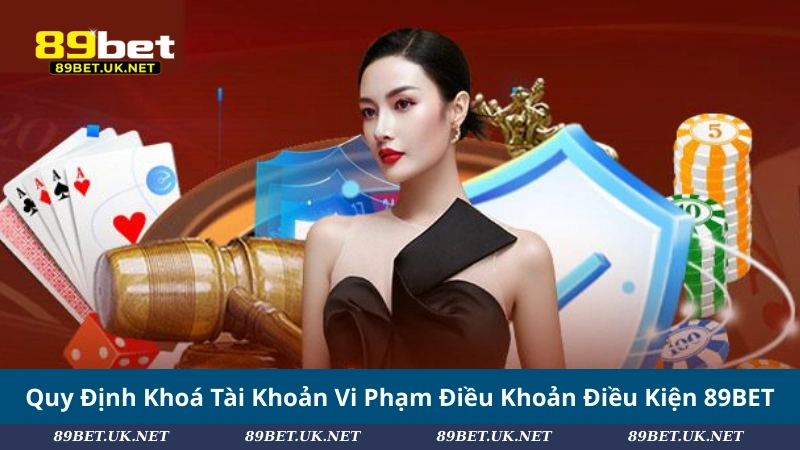 Quy Định Khoá Tài Khoản Vi Phạm Điều Khoản Điều Kiện 89BET