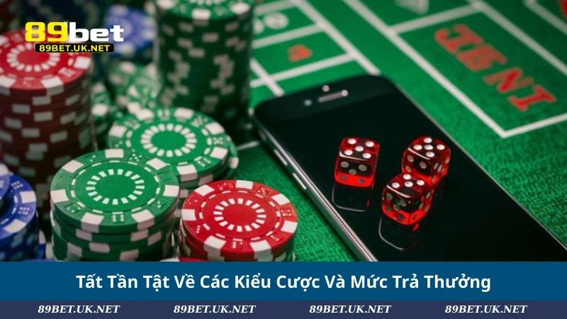 Tài Xỉu Trực Tuyến: Hướng Dẫn Toàn Diện Từ A-Z Tất Tần Tật Về Các Kiểu Cược Và Mức Trả Thưởng
