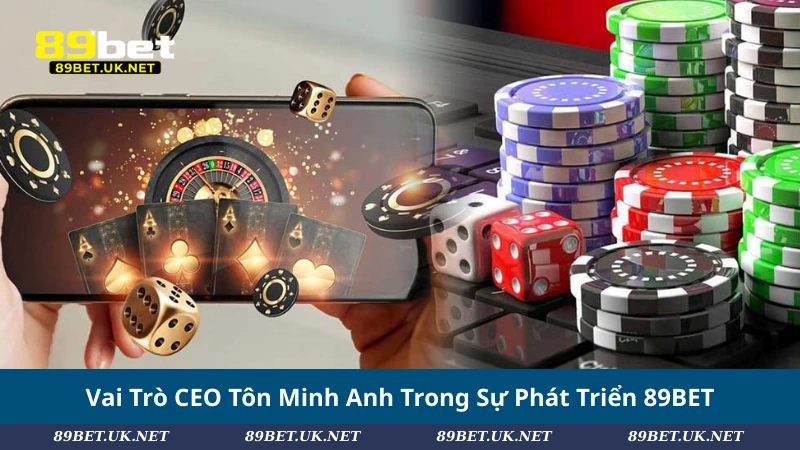 CEO Tôn Minh Anh Và Hành Trình Xây Dựng 89BET Vươn Tầm Quốc Tế Vai Trò CEO Tôn Minh Anh Trong Sự Phát Triển 89BET