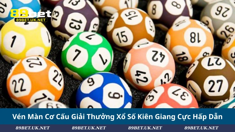 Vén Màn Cơ Cấu Giải Thưởng Xổ Số Kiên Giang Cực Hấp Dẫn